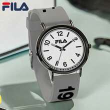 FILA Ultra-Thin Watch 8mm, Gray Silicone Rubber Strap, 42mm Modern Minimalist Watch For Men, Quartz Movement - one-size - View 12