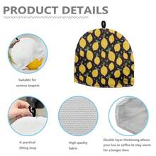 Lemon Teapot Cover Tea Cozy For Teapot Insulated Kitchen Accessory Tea Pot Cozy For Keeping Warm Yellow Home Decor Teapot Cover,Lemon - Lemon - View 7