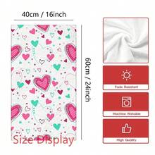 2/4 Piezas Juego, Paños de Cocina, Toallas de Microfibra Modernas Súper Absorbentes con Estampado de Corazón, Toallas de Té para Cocinar y Hornear, Paños de Limpieza, Toallas de Mano, Toallas de Té, Ultra Suaves y Altamente Absorbentes, Decoración de Cocina, Regalos para Vecinos, Regalos para Mamá, Regalos de Cumpleaños, Regalos de Inauguración de Casa para Amigos, Artículos Esenciales de Cocina, Necesidades Diarias