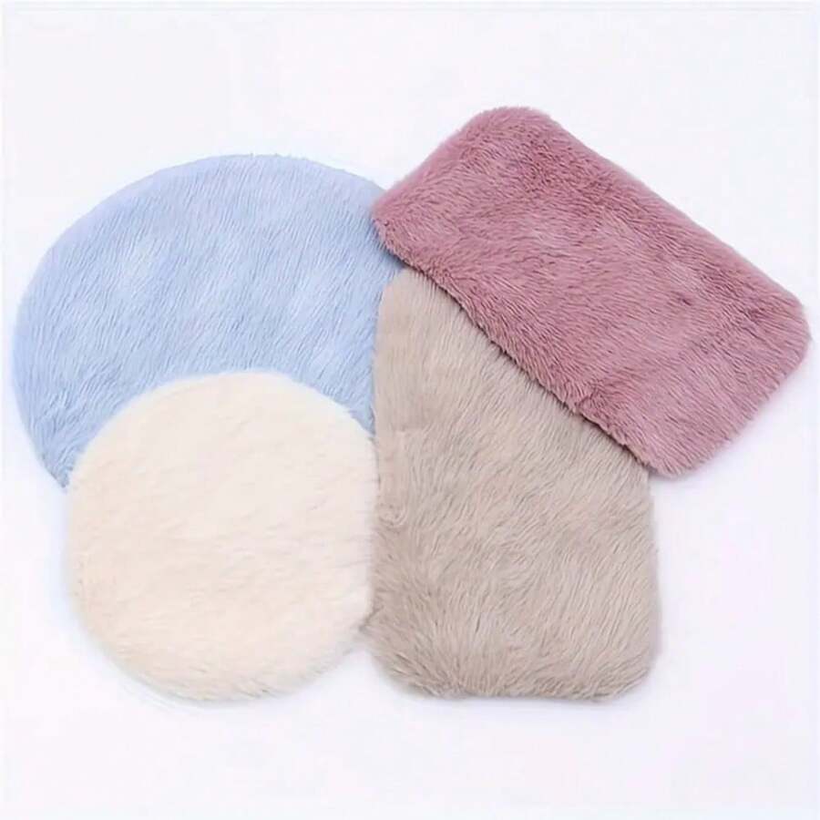 3 Peças Conjunto de Mini Carpetes, Adequado para Decoração de Casa de Bonecas - Escala 1:6 Tapete de Pele Sintética Macia, Modelo de Carpete Realista, Decoração de Cena de Sala de Estar, Decoração de Micro Cena DIY, Móveis de Casa de Bonecas, Material de Construção em Miniatura, Artesanato Durável, Aplicável para Decoração de Quarto, Decoração de Piso, Acessórios de Casa de Brinquedo, Acessórios de Quarto, Brinquedos em Miniatura, Decoração de Varanda, Jardim de Fadas, Decoração de Mesa, Presente Personalizado, Presente de Colecionador