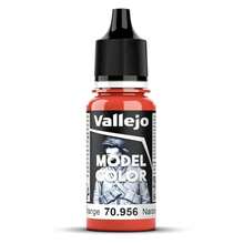 Pintura acrílica Vallejo, naranja transparente - Claro - Ver 1