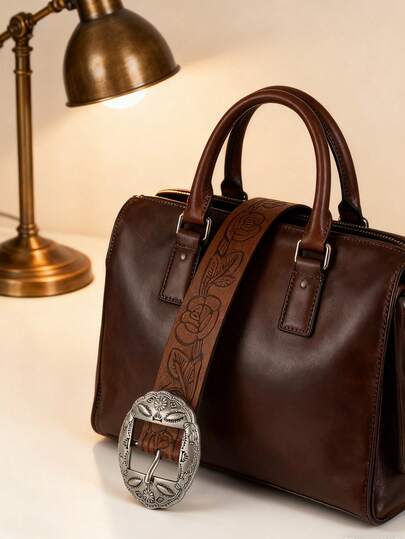 A Multifunctional Embossed Pattern Printed Casual Bohemian Style PU Leather Rivet Fashion Versatile Youth Belt, Suitable For All Seasons (Summer, Campus Casual, Business, Boyfriend/Husband/Father/Gift For Men). It Is Ideal For Daily Wear, Fashion , Teenagers, Outdoor Activities, Vacation, Sports, Travel, Street Style, Bohemian Look