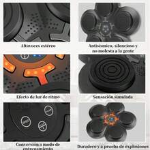 Máquina De Boxeo Karate Musical Bluetooth Inteligente Color - Negro - Ver 8