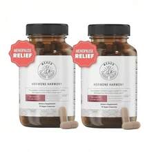 MEOED Hormone Harmony - Natural Blend For Mood & Comfort, Drug-Free Support For Menopause Symptoms, 72 Vegan Capsules Healthcare Fitness - 2pcs - 查看 1