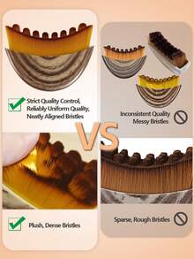 新款淋巴轮廓面部按摩刷，淋巴引流面部按摩刷，适用于下颌线和颈部轮廓，柔软刷毛适合所有肤质，符合人体工学的美容工具，配有便携收纳盒 - 彩色 - 查看 5