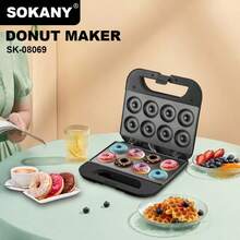 sokany.donut maker 8 hole.mini donut. - Tipo de Enchufe A USA (110-127V) - Ver 1
