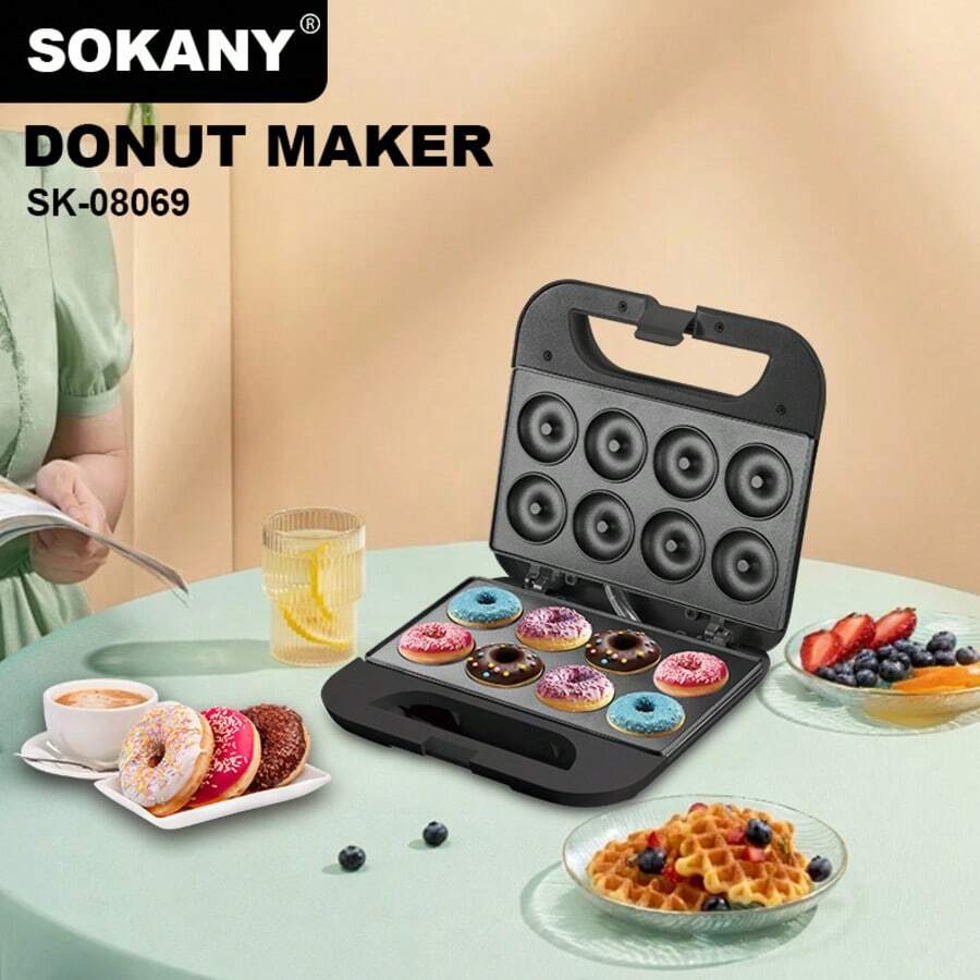 sokany.donut maker 8 hole.mini donut. - Tipo de Enchufe A USA (110-127V) - Ver 1
