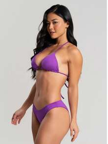 Vicbela Women Bikini Sets - Purple - View 2