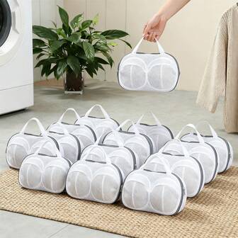 8 st tvättpåsar för damunderkläder, tvättpåsar för bh, tvättmaskin, tvättbara klädpåsar, tvättpåsar för underkläder som motverkar deformation och rumsserviceorganisatörer, 1/4/8 st