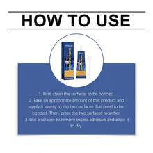 HOMONTH Leather Adhesive Glue, Precise Application For Car Leather Repair, Convenient To Use