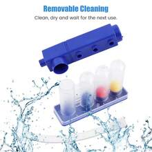 Entrenador de respiración, herramienta de mejora de la función pulmonar, espirómetro respiratorio, ejercitador de respiración, instrumentos de medición - Multicolor - Ver 6