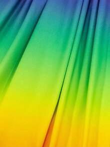 3-8 Years Old Girls Rainbow Costume Dress With Headband For Carnival, Easter Party, Birthday Celebration - Multicolor - View 7