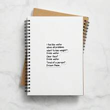 1/2/5 miếng dán "Tôi cảm thấy như nước giải quyết mọi vấn đề", câu nói hài hước châm biếm, miếng dán tích cực, bền và chống tia UV | Bề mặt bóng | Hoàn hảo cho máy tính xách tay, bình nước, điện thoại | Món quà lý tưởng cho người yêu sách và độc giả - Nhiều màu - Xem 7