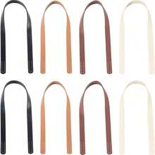 2 buc mânere din piele ecologică pentru genți de pânză - accesorii DIY pentru artizanat, curele de schimb durabile pentru genți tote, curele pentru accesorii pentru genți crossbody