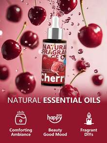EMBRACEX. Red Cherry Fragrance Oil - 60ml Fragrance Oil, Suitable For Aromatherapy, Diffusers And DIY Crafts (Candles) - Cherry Scent, With Dropper - Cherry - View 6