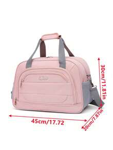 可折叠休闲旅行包，超大容量行李包，多口袋多功能收纳旅行袋