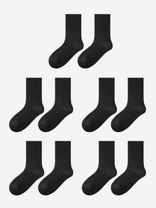 LUVLETTE 1 双女士休闲袜，适合日常/户外穿着，休闲和商务搭配，百搭，秋季