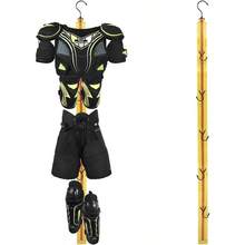 Hockey Hanger Portable Hanging Dryig Rack Hockey Gifts Home And Outdoor Using In Hockey Skating Camping Fishing 5 Hooks Black - Yellow - View 2