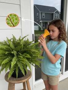 儿童显微镜，1000倍手持式数码迷你显微镜，配备2.0英寸屏幕，尺寸为5.66英寸 x 3.15英寸，便携式口袋显微镜教育玩具，手持式放大镜显微镜，儿童科学实验显微镜