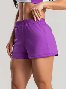 Vicbela Women Shorts - 紫色 - 查看 2