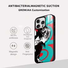 P-Persona 5 Anime Phone Case Compatible With  16 15 14 13 12 11 Pro Max Plus Mini New Magsafe Mirror Wireless Magnetic Cover Compatible With  17 Pro Case,  17 Pro Max Case,  17 Case,  16 Pro Case - Z3 - Xem 6