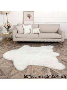 1 Stück weißer bärförmiger Teppich, minimalistischer flauschiger runder Teppich, geeignet für Flur, Küche, Waschraum, Badezimmer, Studentenwohnheim, Sofa, Schlafzimmer, Wohnzimmer, Waschtisch, Stuhl, Wohnzimmer, Studentenwohnheim Teppich, modisch, Raumdekoration, Weihnachtsdekoration, Geschenk, Heimdekoration, Schlafzimmerdekoration, Hochzeitsdekoration, Wohnzimmerdekoration, Geschenk
