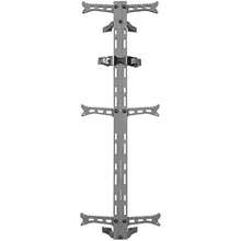 Hawk Helium - Varillas de Escalada de Aluminio Ligeras de 30 Pulgadas con escalones Plegables y Ranuras para agarrar Botas (1 Paquete/3 Unidades)(Paquete de 3) - Multicolor - Ver 2