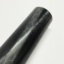 Película de vinilo premium para envolver vehículos, de fibra de carbono negra con patrón hexagonal en nido de abeja, con liberación de aire, para decoración de automóviles y motocicletas