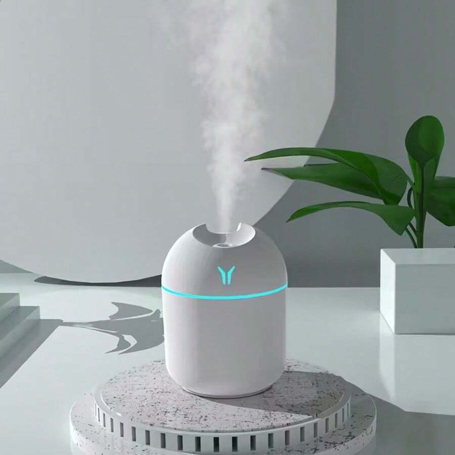 Aroma Diffuser & Humidifier: Keep Your Room Fresh & Plants Healthy With Cold Mist & Night Light! - Màu xanh lam - Xem 1