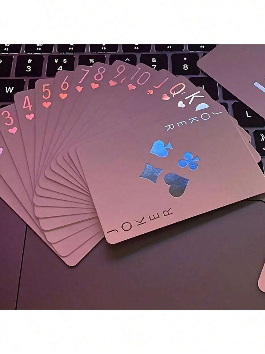 Laser Playing Cards - Yellow Plastic Sleeves - Durable, Compact Design For Cannas, Poker, And Family Game Nights - Perfect For Adults, Parties, And Casual Gatherings. - Multicolor - View 1