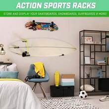 Indoor Ski Storage Rack - Multicolor - View 3