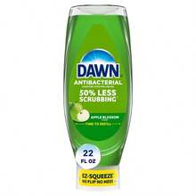 Dawn Apple Blossom Free & Clear Ez Squeeze Dishwashing Liquid-Lemon Essence Dishwashing Liquid For Kitchen Use Soft Scent Fresh Smell Easy To Squeeze-Dish Soap, Dish Detergent, Concentrated Formula, Tough Grease Cleaner, Natural Dish Wash, Grease Cutter, Sink Suds, Scrubber Liquid, Gentle Hand Soap, Dishwashing Goo,Is Suitable For Washing Daily Tableware (Plates, Bowls, Cups), Kitchen Utensils (Pans, Spatulas), Cleaning Fruits/Vegetables, Degreasing Cookware, Wiping Kitchen Surfaces, And Hand-Washing Small Laundry Items. - Multicolor - View 8