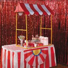 Big Top Tabletop Tent by CusCus - Rojo y blanco - Ver 4