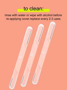 Set de 3 Navajas para la cara y las cejas de Real Techniques - Rosa coral - Ver 8