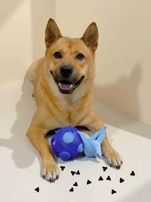 Indestructible Snuffle Mat Puzzle Feeder Toy, Interactive Slow Feeding Pad For Small, Medium, Large Dogs, Scent Training Puzzle Toys (Blue) - Multicolor - View 1