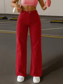 Retro American Straight Leg Jeans