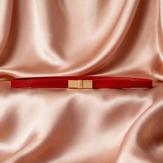 珍珠双扣女士弹力腰带，百搭套头衫外套连衣裙细腰封 GM113