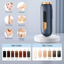 OMCPET IPL Laser Hair Removal For Women And Men, 999,999 Flashes, 5 Levels With Ice Cooling Nearly Painless & Long-Lasting Results Hair Removal Device For Armpits Legs Arms Bikini Line - 查看 3