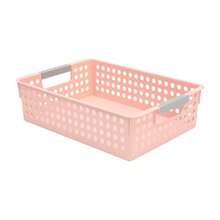 HOHOBLA 24 Pack Turn In Trays Classroom, Baskets For Classroom, Plastic Storage Baskets With Handles, Colorful Organizer Baskets, Storage Bin Book Baskets For Papers Crayon Pencils Storage [US STOCK, Christmas Gift] - Default - View 10