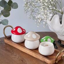 Mushroom House & Apple Jar Resin Silicone Mold With Lid Epoxy Resin Casting Mold For DIY Candle Jars, Jewelry Storage Box, Home Decor, Home Decor Essentials | Playful Design | Durable Silicone - Clear - View 7