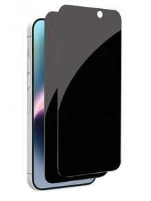 Bộ 2 miếng dán màn hình chống trầy xước, chống nhìn trộm, tương thích với iPhone 16/16 Plus/16 Pro/16 Pro Max/15/15 Pro/15 Plus/15 Pro Max, quà tặng sinh nhật/gia đình/bạn bè, chất liệu kính cường lực, miếng dán màn hình điện thoại, phụ kiện điện thoại, chống nước, chống sốc, chống rơi, bảo vệ toàn diện. - màu đen - Xem 30