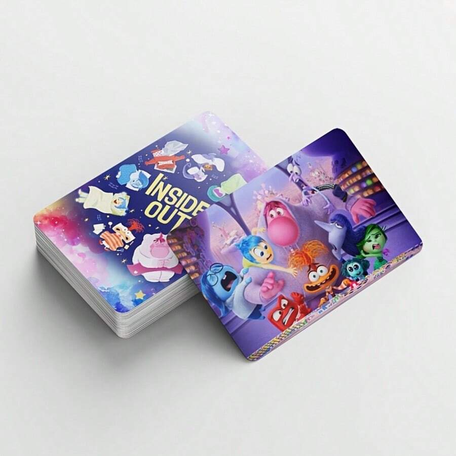 92张悲伤主题派对游戏卡牌，独特的动画图案设计，适合创意桌游、家庭聚会、酒吧、成人活动或生日、圣诞节、新年、情人节派对游戏、万圣节和圣诞派对用品。 - 彩色 - 查看 1