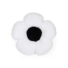 1个花卉图案汽车头枕，柔软毛绒颈部支撑座椅垫，女士汽车内饰配件 - 均碼 - 查看 7