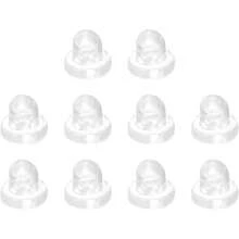 Uxcell Earring Backs, 150pcs - Silicone Earring Backs Studs, Soft Earring Backs Replacements Slip Stoppers Fish Hook Earring Hoops (,6mm),Soft Silicone,Secure & Non-Slip,Breathable & Non-Stuffy - 50 - View 7