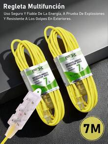 Extension Cords - 7 Metros--2 Piezas - View 1