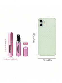 旅行装香水可灌装，5毫升，旅行必备，迷你香水瓶，喷雾瓶灌装机，迷你便携式空液体容器，旅行必备，海滩夏季度假旅行收纳包，返校季，1瓶旅行装香水可灌装 - 彩色 - 查看 6