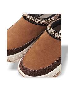 UGG Giày thể thao nữ Venture Daze Ấm áp Thoáng khí Thấm hút mồ hôi Đa năng Dễ vệ sinh Logo Trơn Ngoài trời Hàng ngày Đi học Màu hạt dẻ/Trắng kem 1155650-CTC - hạt dẻ/trắng ngà - Xem 7