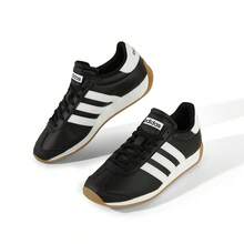 Adidas Didas 男款新款德訓鞋 戶外經典百搭 T-Toe 復古運動休閒鞋 - 黑色 - 查看 7