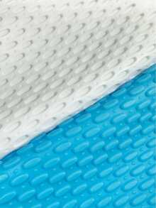 1pc Silicone Swimming Cap, Comfortable Bathing Cap, Suitable For Curly, Short, Medium Long Hair, Unisex, Keeps Hairstyle Intact - Multicolor - View 7