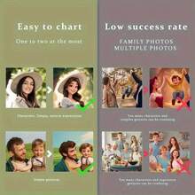 2D Flat Customized Acrylic Photo Frame - AI-Generated Cartoon Design With Personalized Photo, Ideal For Weddings And Anniversaries, Gifts For Couples, Wedding Frame | Cartoon Style Frame | Durable Acrylic Frame, Wedding Decor, Suitable For Christmas, Halloween, Autumn Home Decor Collectibles - Primary Color - View 10